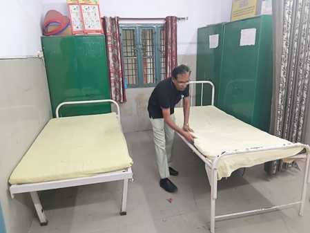 OPD gallery closed due to dilapidated roof of CHC