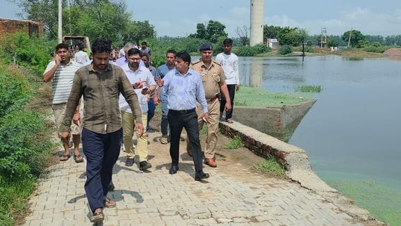 Compensation portal opened for farmers affected by floods in the district