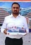 He intimidated the police by claiming to be an IAS officer and was arrested