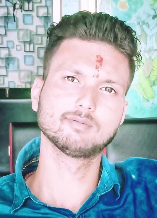 Bike collided with divider, young man died
