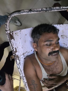 Truck driver shot after a dispute over phone, seriously injured