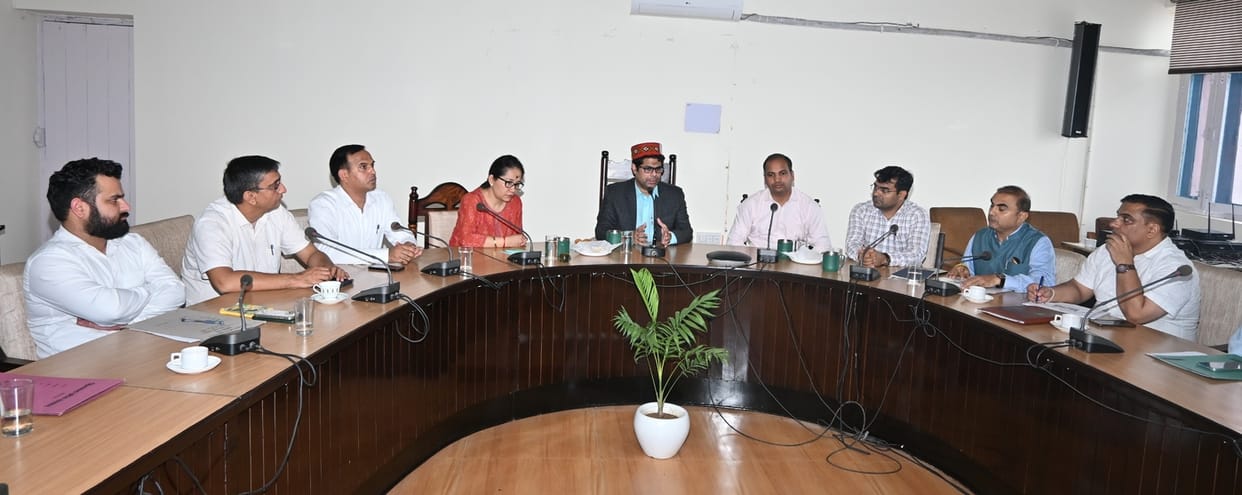 Indian diplomats took stock of the developmental works of Bilaspur district