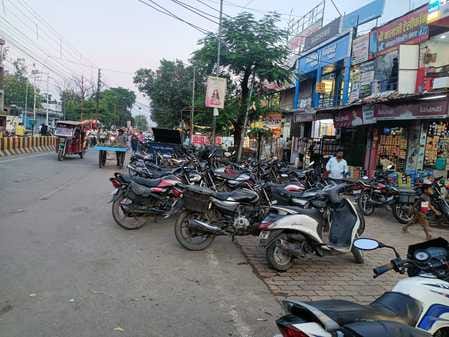 The road has become a parking lot for the hospital and hotel owners...people are facing traffic jams