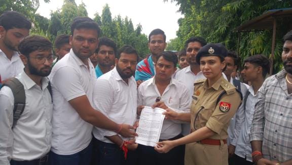 Protest held over students' problems