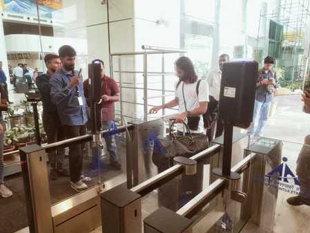 Digi Yatra trial conducted at the airport