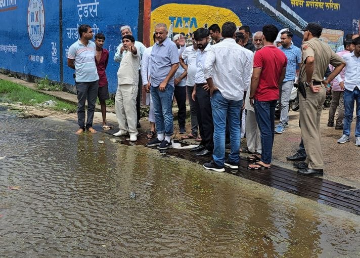Immediate and effective steps should be taken to deal with waterlogging