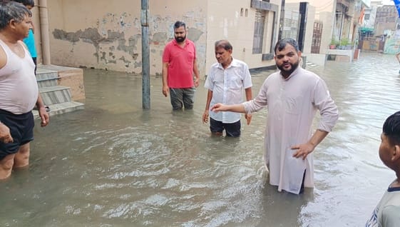 Demand was made several times to construct a drain for water drainage: Councilor