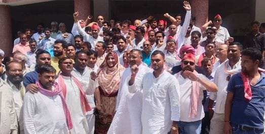 SP workers are angry due to objectionable comment on MP