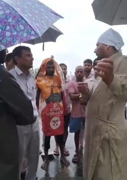 They got angry when the culvert was closed but agreed after being explained