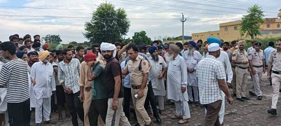 There was tension among the people over the construction of a ring dam, the administration intervened