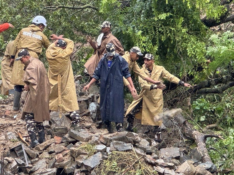 When the mountains fell, humanity stood up... help became a shield