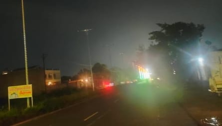 30 out of 66 street lights worth Rs 60 lakh were extinguished in 20 days