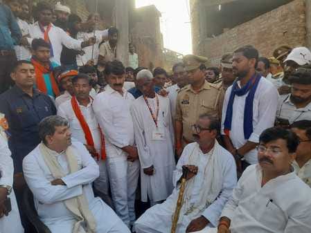 Cabinet Minister Ashish Patel assured the victim's family of justice