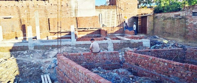 Construction of Shafakhana site stopped on paper, but continues on the spot