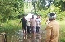 Floating system and drowning emotions in waterlogging