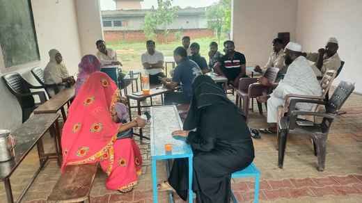 BLO held a meeting for Panchayat elections