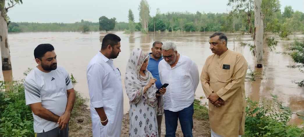 There is no concrete arrangement to stop the river flooding: Nirmal Singh