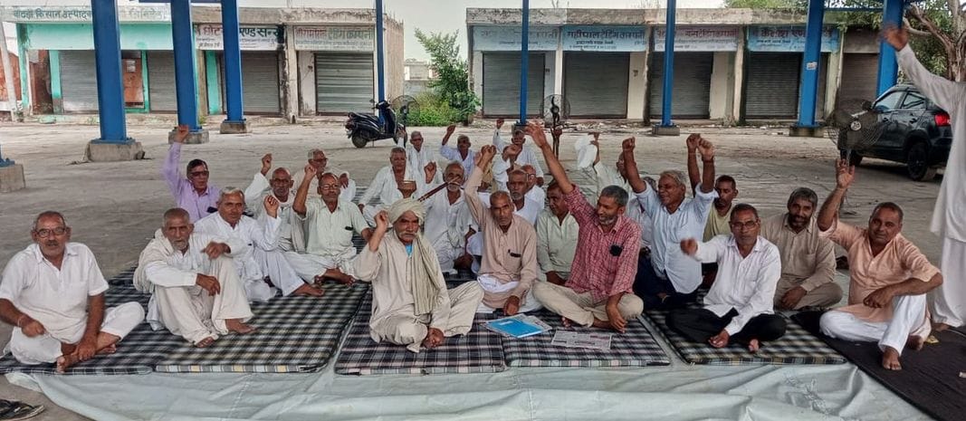 Anger over not taking care of crops affected by rain