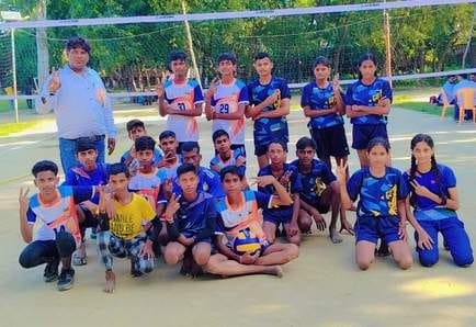 Nagar Palika Inter College winner in Taekwondo