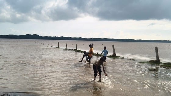 Flood threat in 12 villages of ravine belt