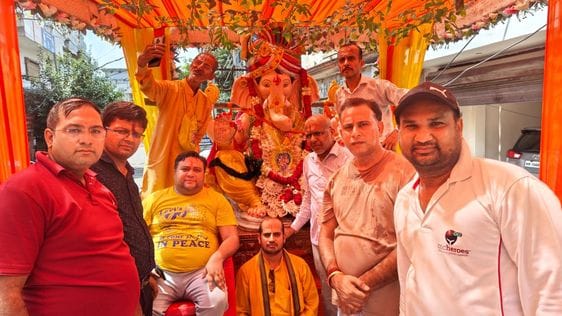 Farewell to Vigilante by taking out a procession