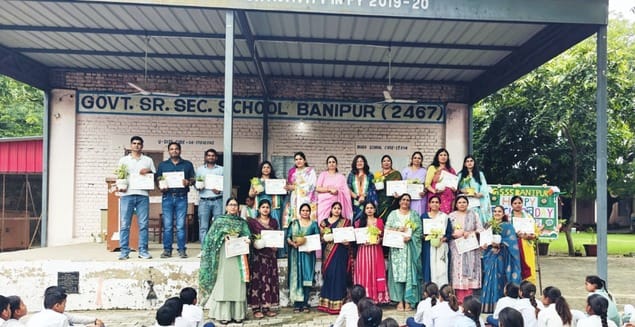 Dr. Babita honored for contribution in the field of education