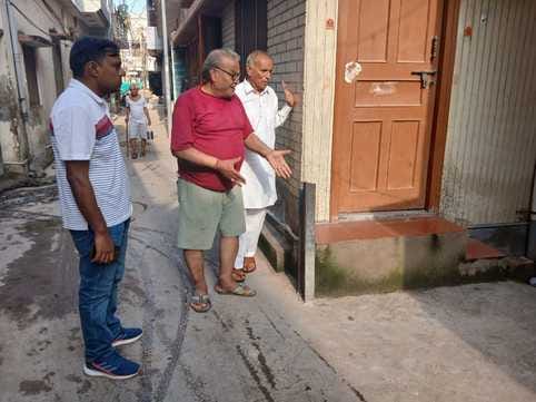 Cleanliness on paper, dirt found on the spot during inspection
