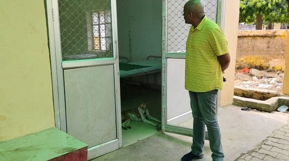 Expired medicine found in emergency, dog found sitting in Janani Suraksha ward