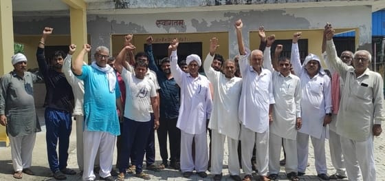 Panchayat will be held in Ladrawan on Sunday regarding land pooling