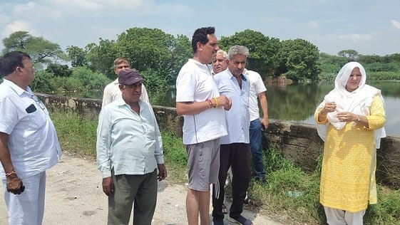 BJP government is responsible for not cleaning the drain: Rathi
