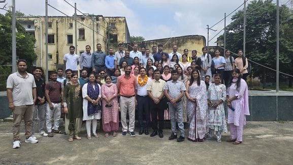 Teachers honored in Government College on Teachers' Day
