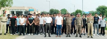 85 cadets took part in the enrollment process