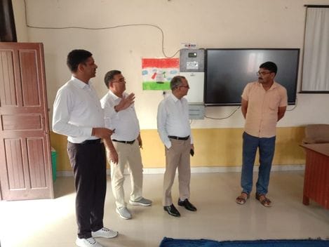 Joint Director inspected the schools of Kanina