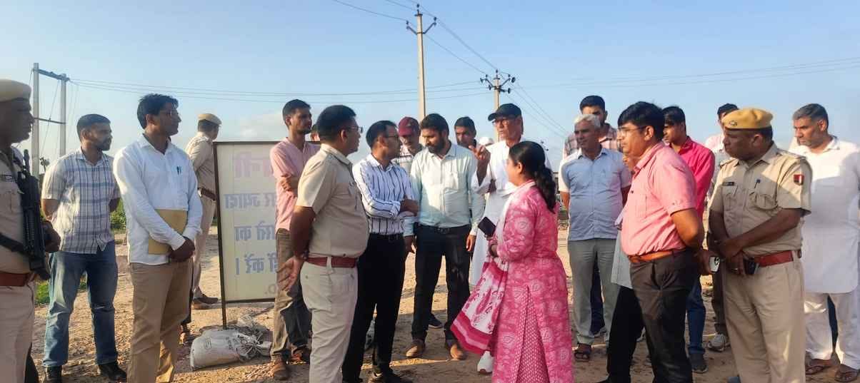 Hanumangarh News: Ghaggar river water level rises administration alert embankments-sensitive places inspection