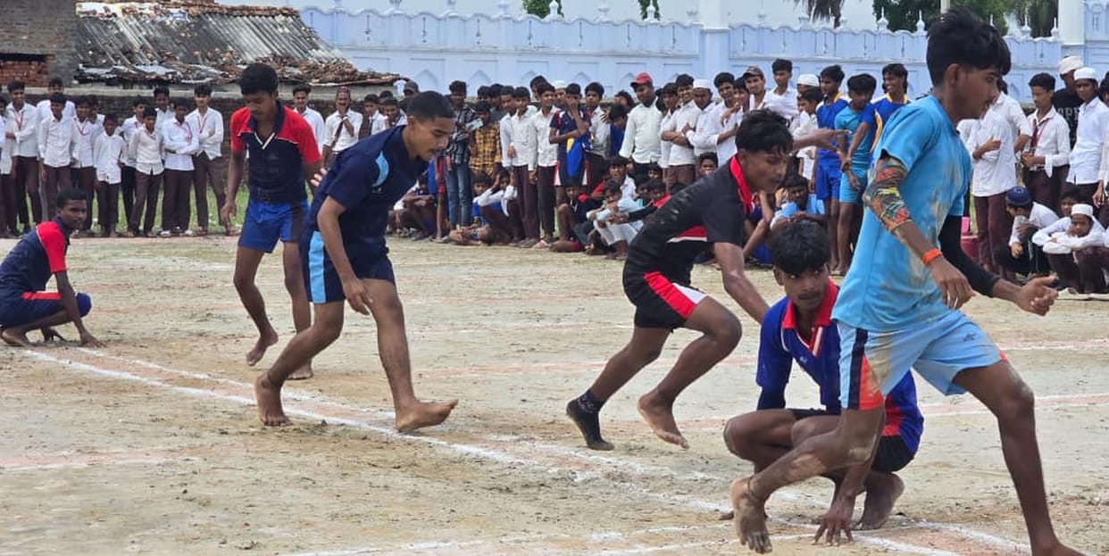 The teams of Hanswar region performed brilliantly