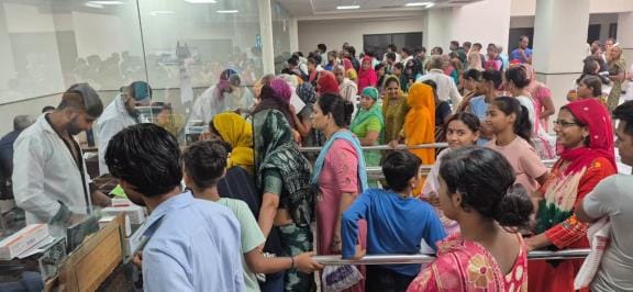 Dengue and malaria hit the district, three patients each found