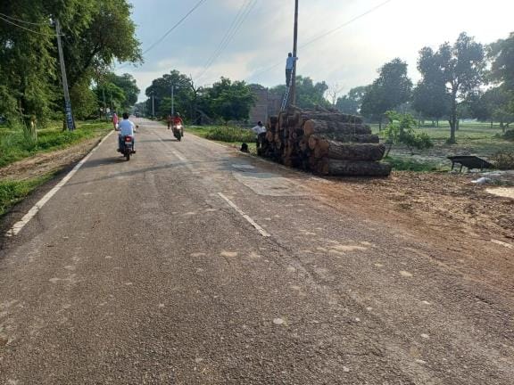 The process of removing 2200 trees is complete, road widening will start soon