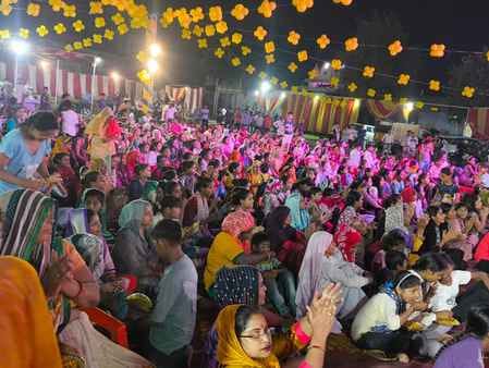 The idols were immersed with the chants of Ganpati Bappa Morya