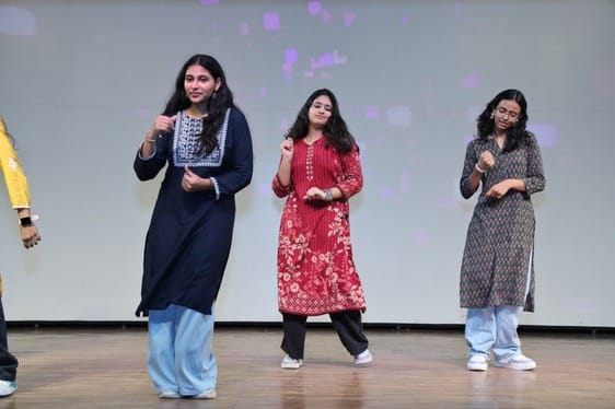 Students presented musical performance