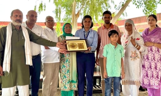Meritorious students were honoured