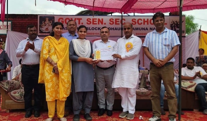 Bhavna's rain water harvesting model gets first place