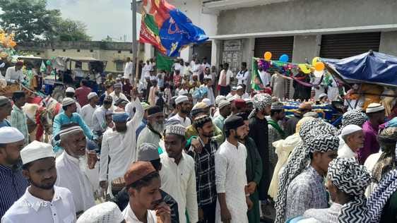 Procession of Mohammadi: Voices resound with welcome of the arrival of the government