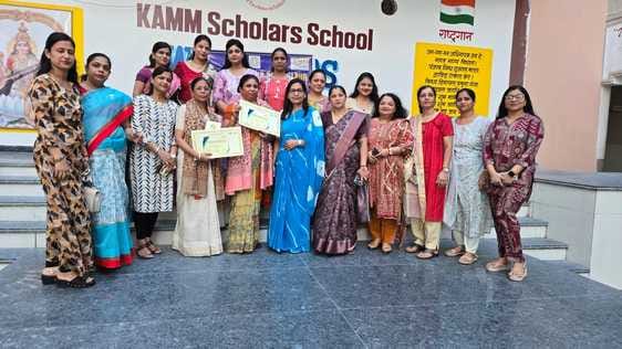 Teachers were honored, students gave excellent performances