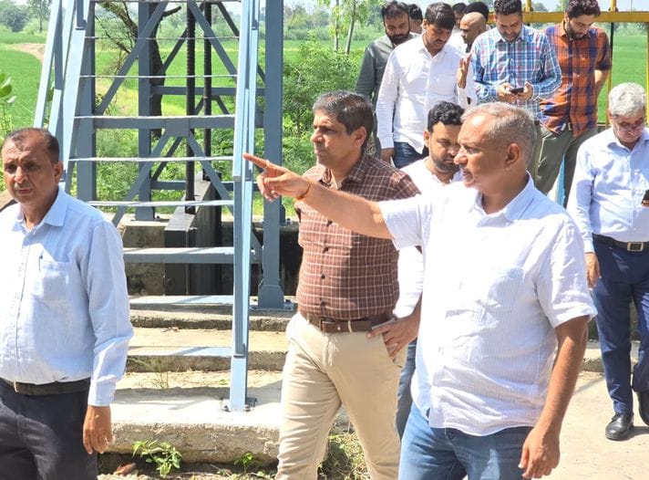 Instructions given to speed up water drainage