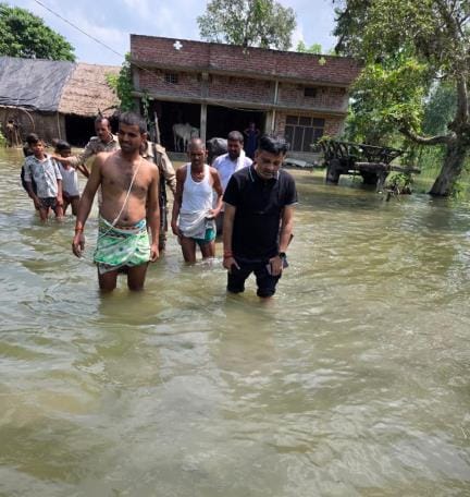 Saryu's water level decreased, problems increased
