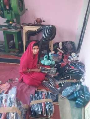The group became her support after her husband's death and she became self-reliant