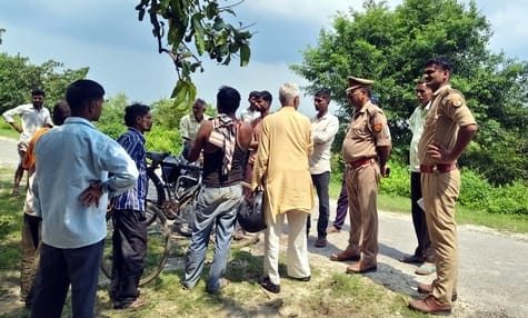 Debt-ridden farmer jumps into Ganga, search continues