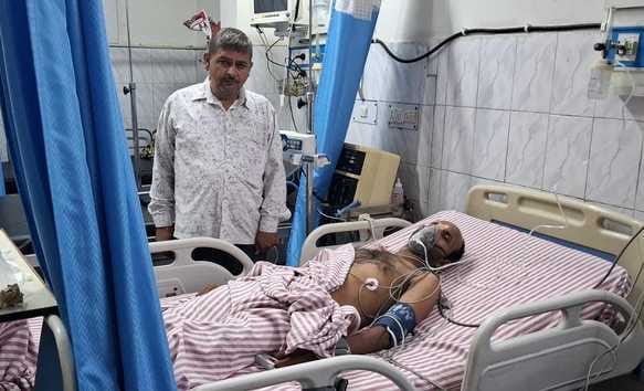 A young man consumed poison at the police station gate, suicide note blames a woman and her mother