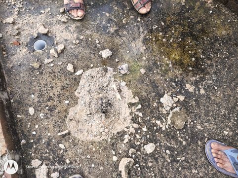 Houses damaged due to lightning in village Saidpur, electrical equipment burnt