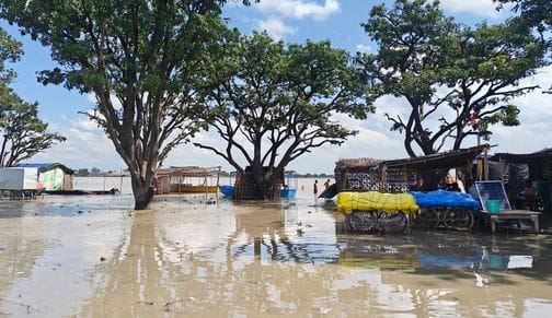 The rising water level has increased the anxiety, the villagers are suffering due to loss of peace and comfort